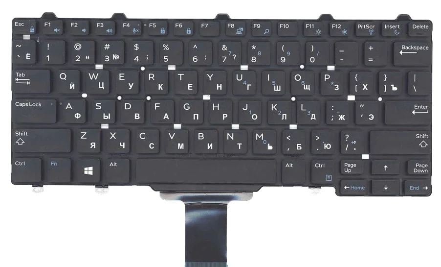 Клавиатура Dell Latitude E5450 E5470 E7450 E7470 3340 3350
